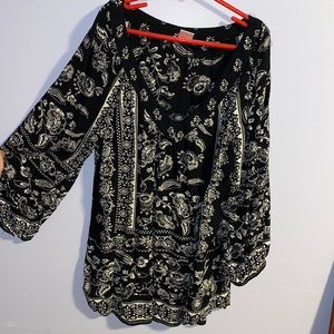 Medium Black Blouse